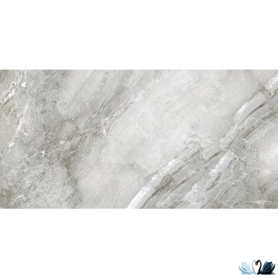 Керамогранит Eurotile Eclipse Grey 627 60x120 см Glossy серый мрамор