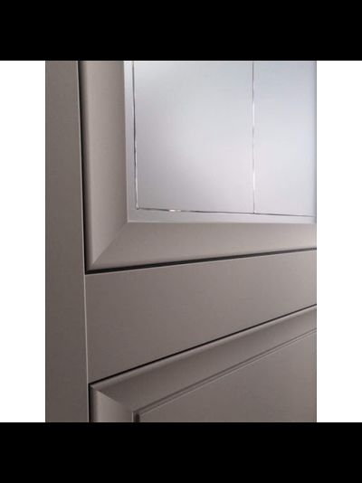 ДВЕРНАЯ ЛИНИЯ. ДЕКАНТО. SOFT TOUCH СЕРЫЙ БАРХАТ/ САТИН