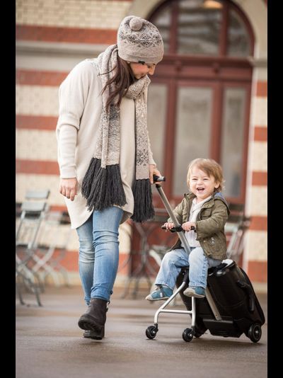 Чемодан-коляска Micro Lazy Luggage