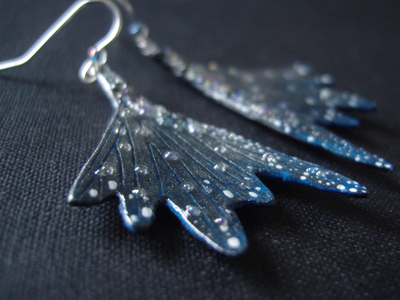 Волшебные серьги "Крылышки Феи Фантазий"