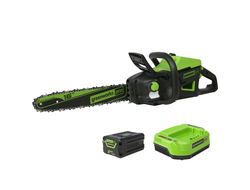 Цепная аккумуляторная пила Greenworks GD60CS40K2