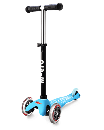 Самокат MICRO Mini 2Go Deluxe Plus голубой