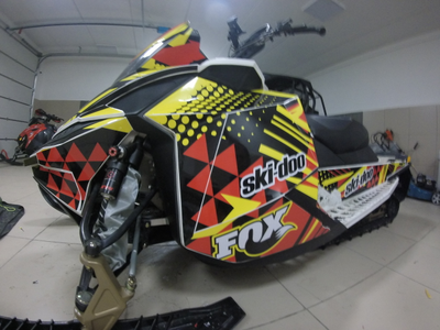 Наклейки на снегоход SKI DOO summit 2008 - 2013 [693]