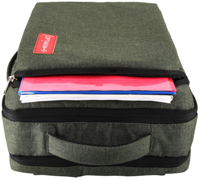 Рюкзак сумка для ноутбука 15.6 - 17.3 дюймов Optimum, хаки