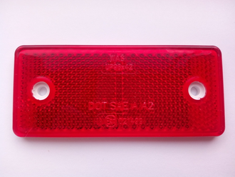 Катафот 96Х42мм красный (под болт)