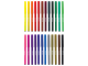 Фломастеры BRAUBERG "АКАДЕМИЯ", 24 цвета, вентилируемый колпачок, ПВХ упаковка, 151413, 4 набора