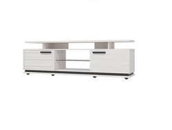 Гостиная OSLO (ОСЛО) - OSLO 3 Тумба ТВ Бетон Пайн светлый - Черный