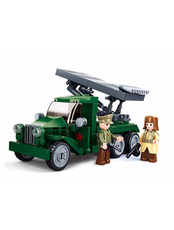 Слубан военный конструктор автомобиль Катюша