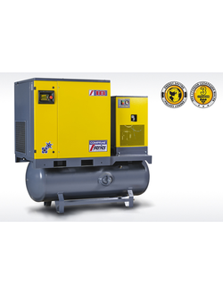 Компрессоры серии F производительностью до 3,6 м3/мин cо встроенным осушителем