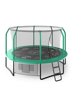 Батут UNIX line SUPREME GAME 12 ft (green)