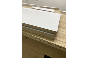 Собрали панели и подготовили их к покраске.