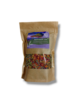 Травяной чай "Здоровый Сон" крафт пакет с окошком