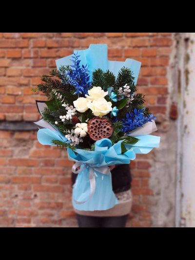 Букет "Зимний день"