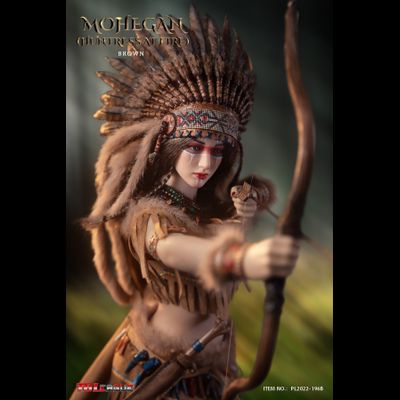 Индейская охотница в коричневом - КОЛЛЕКЦИОННАЯ ФИГУРКА 1/6 Mohegan huntress attire Brown (PL2022-196B) - TBLeague