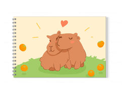 Альбом для рисования Капибара, Kapibara-san №3