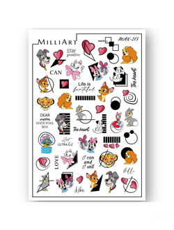 Слайдер-дизайн MilliArt Nails MAX-213