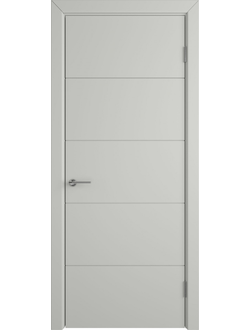 TRIVIA/ COTTON. ТРИВИА/ СВЕТЛО-СЕРАЯ ЭМАЛЬ/ ПОЛОТНО ГЛУХОЕ