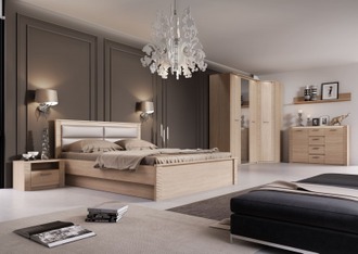 Кровать Элана дуб сонома