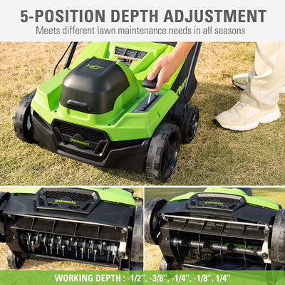 Greenworks GD40SC38II