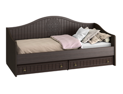 Детская МОНБЛАН - Кровать МБ-64К (2000х900) Венге/Орех шоколадный
