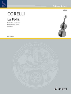 Corelli. La Folia f?r Violine und Klavier