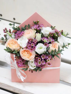 Цветочный конверт №3