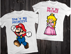 Парные футболки "Марио" 011
