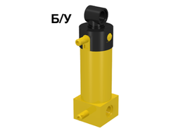 ! Б/У - Pneumatic Cylinder with 2 Inlets Medium (48mm) with Black Top, Yellow (2793c01) - Б/У