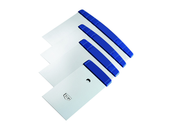 Шпатели японские Profi набор нержавеющая сталь 4 ширины (5,8,10,12см)