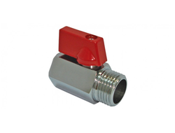 Кран шаровый 1/2"-10ПМ мини [5901]