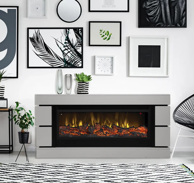 Линейный электрокамин Роял GRP с Beverly 1000