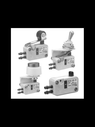 2/2, 3/2 пневмораспределители с механическим управлением VM1000