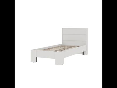 Хелен КР 01 Кровать 90 с ортопедом 970х930х2115 белый