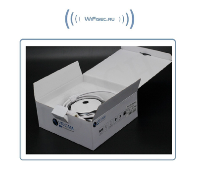 Потолочная - настенная WiFi/LAN видеокамера панорамная с DVR, Full HD 3Mp (IP Pro (VR cam. EseeCloud))