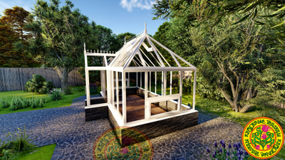 Теплица из алюминия ЕЛИЗАВЕТА XSP 5х3,5