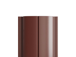 Штакетник металлический МП ELLIPSE 19х126 (прямой/фигурный верх) 0,45 Полиэстер Двусторонний 25/25 мкм