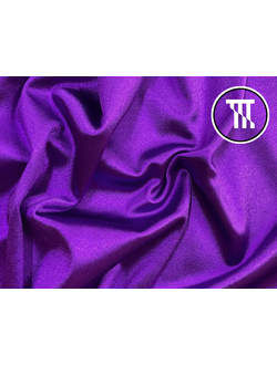 Сатин-вельвет, цв. Пурпурный  (темный)