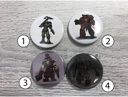 Значки Warhammer 40000 №1