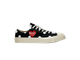Кеды Converse Comme des GARÇONS черные низкие в горошек женские