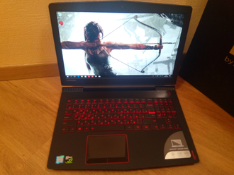 LENOVO LEGION Y520 80wk002erk (15.6 FHD IPS I7-7700HQ GTX1050TI(4Gb) 8ГБ 1TБ + 128SSD )