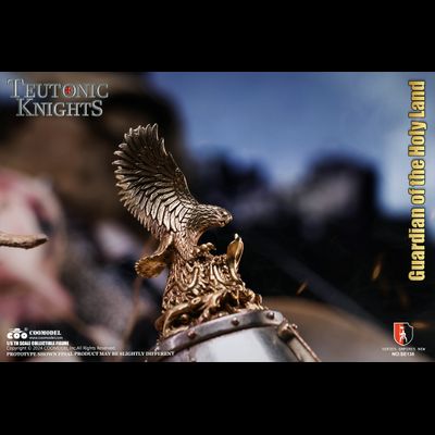 Тевтонский рыцарь (бронзовая версия) - КОЛЛЕКЦИОННАЯ ФИГУРКА 1/6 Series of Empires Teutonic Knights White Bronze Edition Holy Land Guard (SE135) - COOMODEL