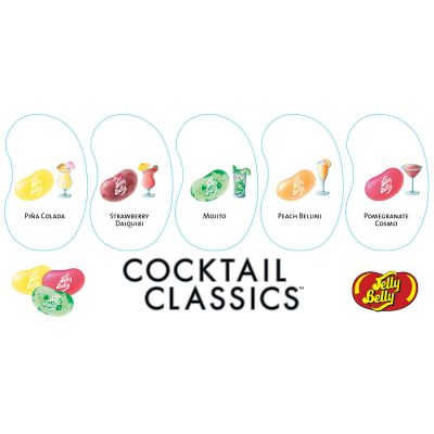 Бобы Jelly Belly Classics Coctail - Конфеты со вкусом коктейлей
