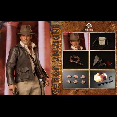 Индиана Джонс (Харрисон Форд)  - Коллекционная ФИГУРКА 1/6 scale  Raider Jones (PT-sp12) - PRESENT TOYS