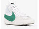 Nike Blazer Mid 77 Jumbo White Green (Белые) новые