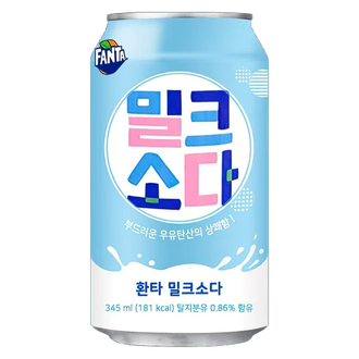 Газированный напиток Фанта Милк  345мл (24) Южная Корея