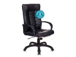 Кресло руководителя Бюрократ KB-10/BLACK черный искусственная кожа