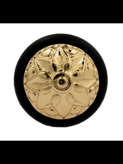 Упор дверной напольный Fratelli Cattini F4 OLV полированная латунь