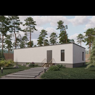 Одноэтажный дом с тремя спальнями 168.7 м² (S25)