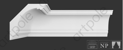 Карниз гладкий SKT222