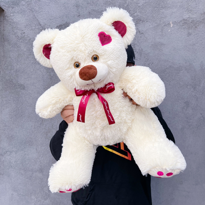 Плюшевый мишка 65 см бежевый Кельвин